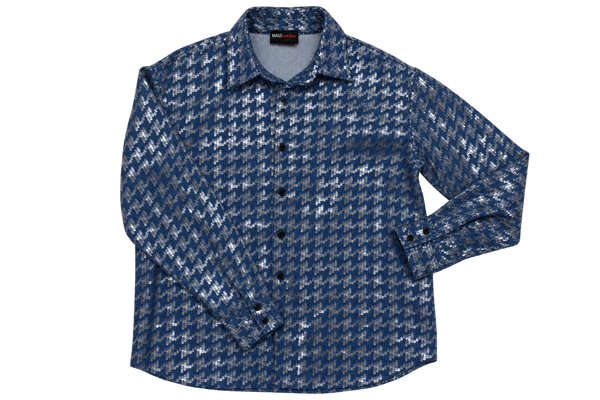 Kelly Sequin Denim Top