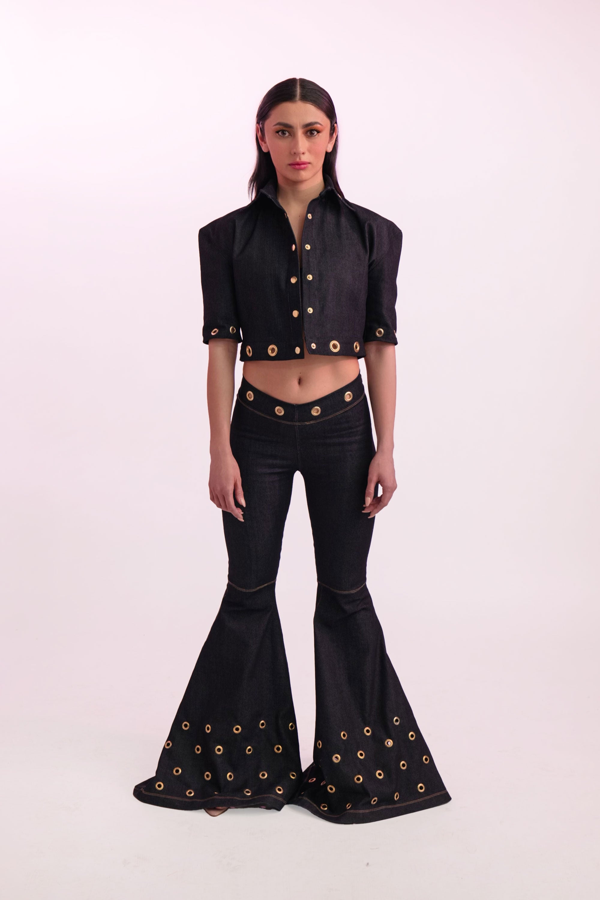 Chance Denim Bell Bottoms – MauiXLolita.com