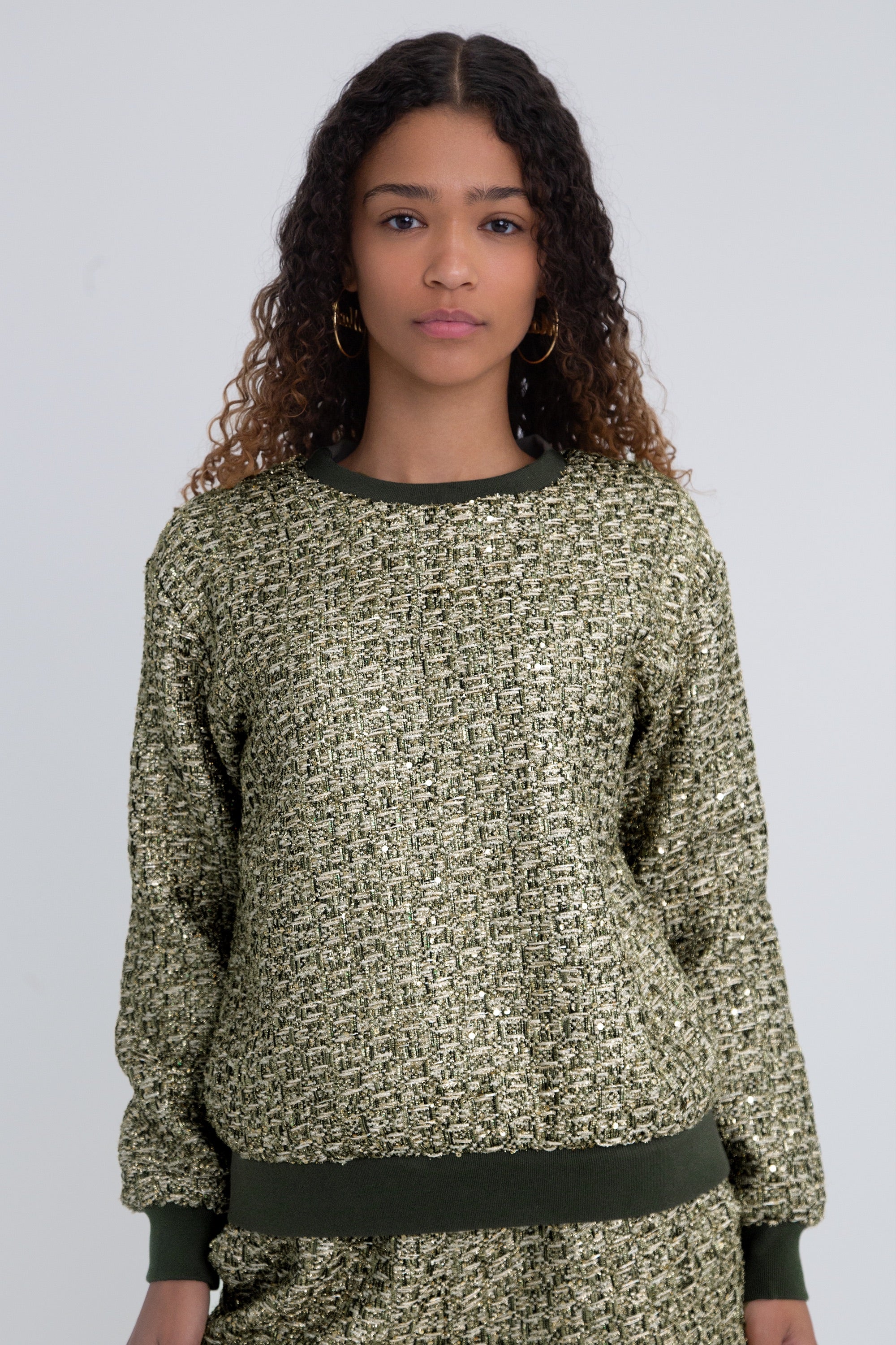 Green Star Sweater