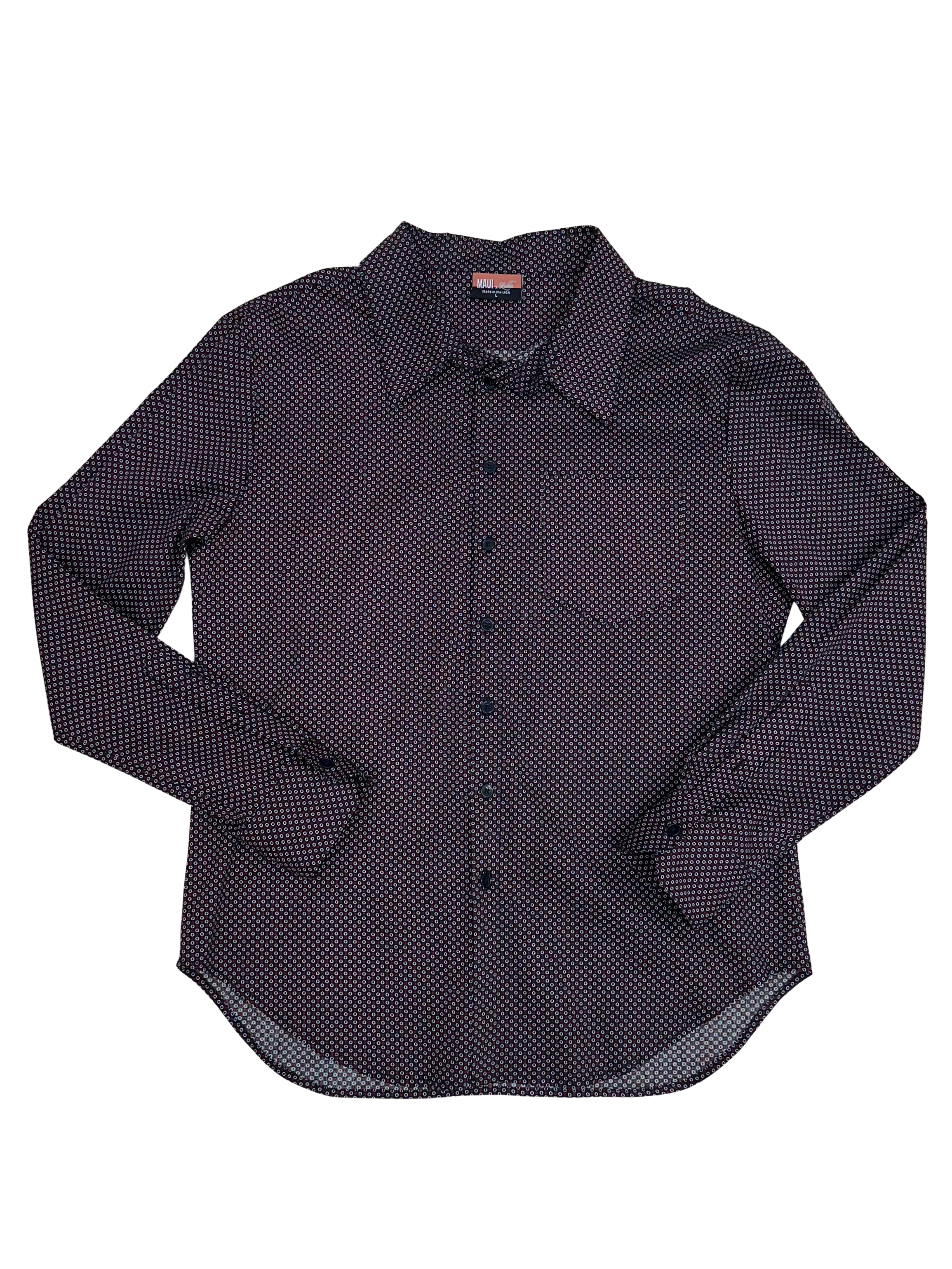 Black and Red Button Up Long Sleeve-thumbmail-1