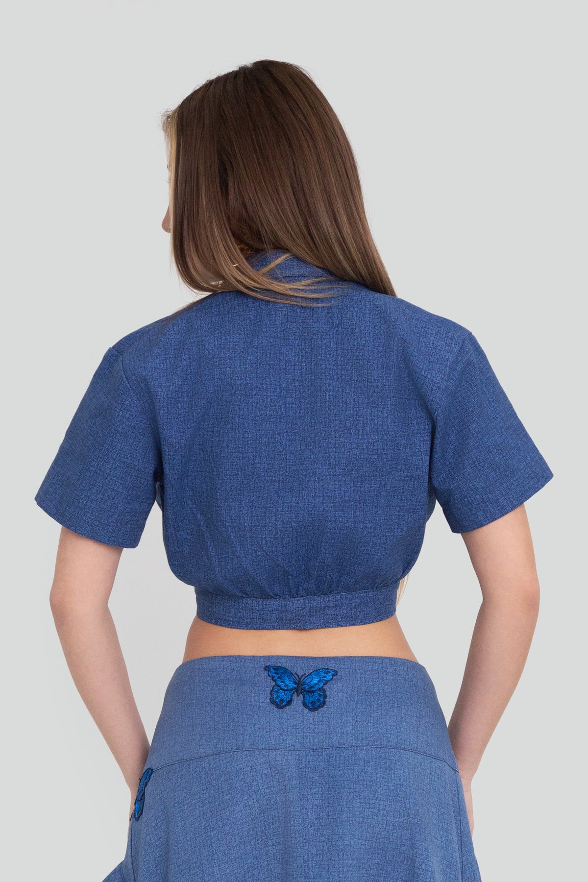 Princess Cropped Denim Top-thumbmail-4
