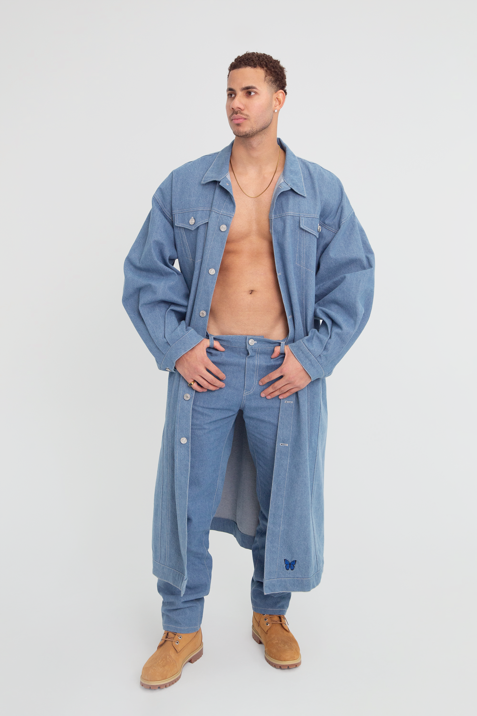 All-Star Men's Oversized Denim Jacket