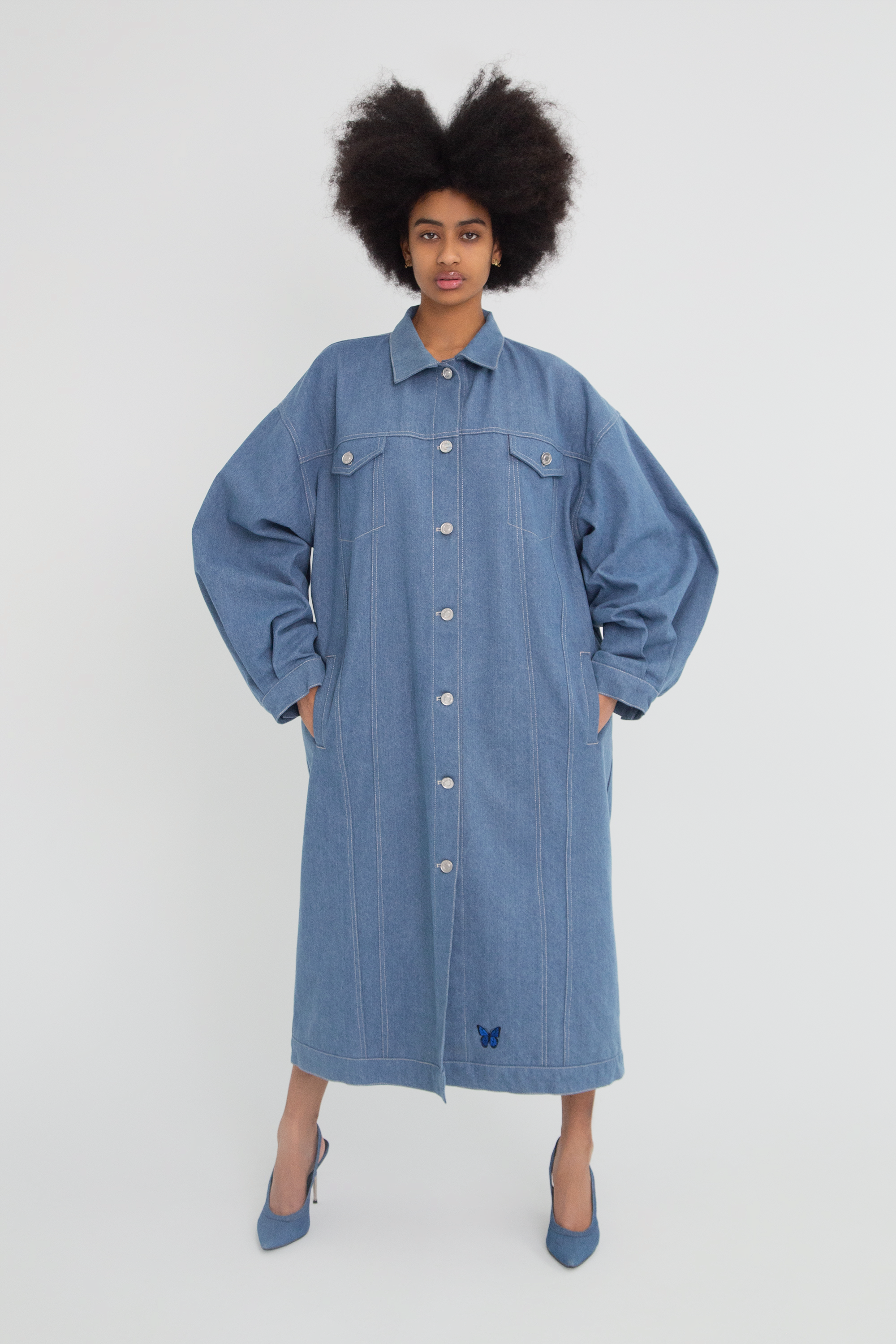 All-Star Women's Oversized Denim Jacket