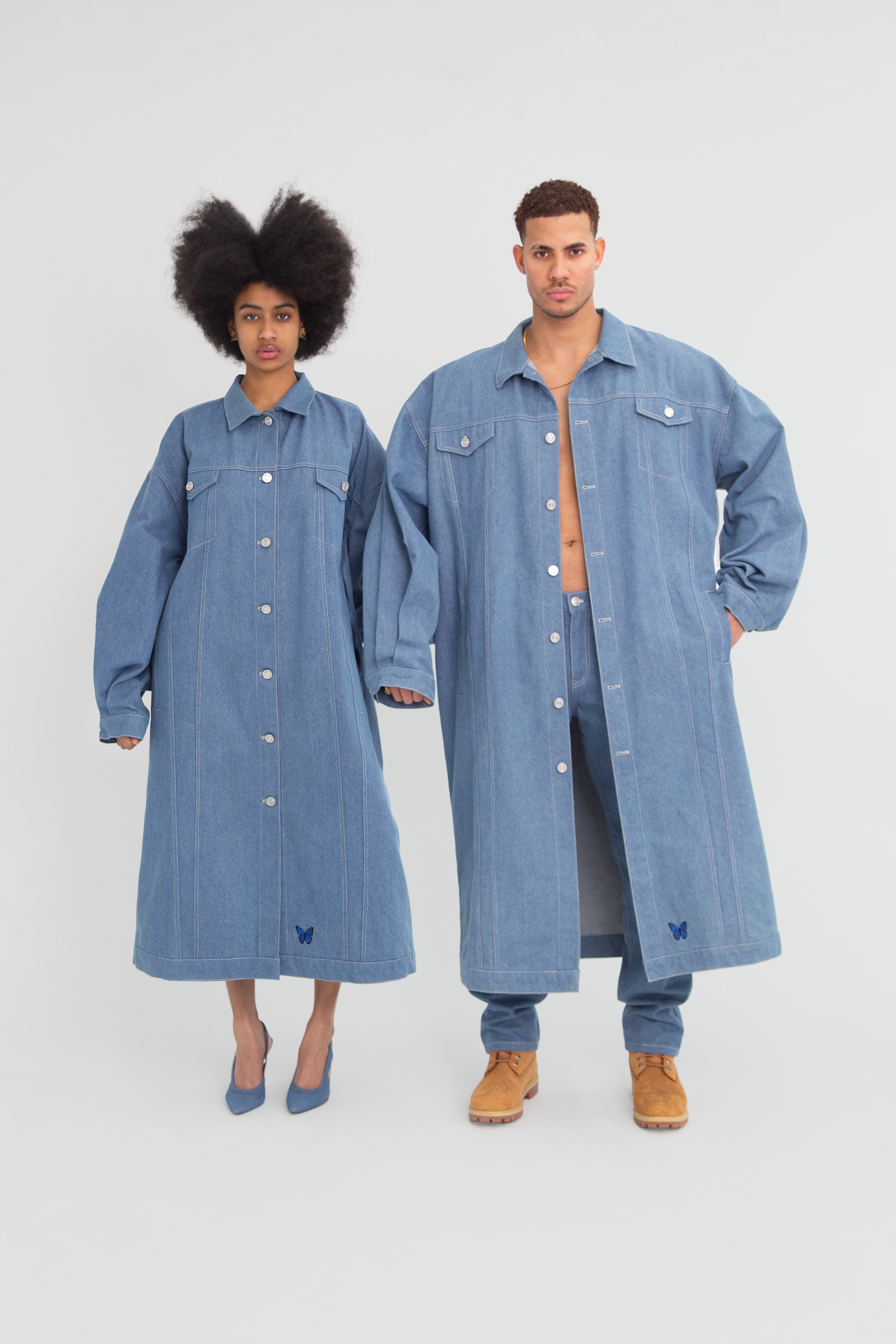 All-Star Women's Oversized Denim Jacket-5