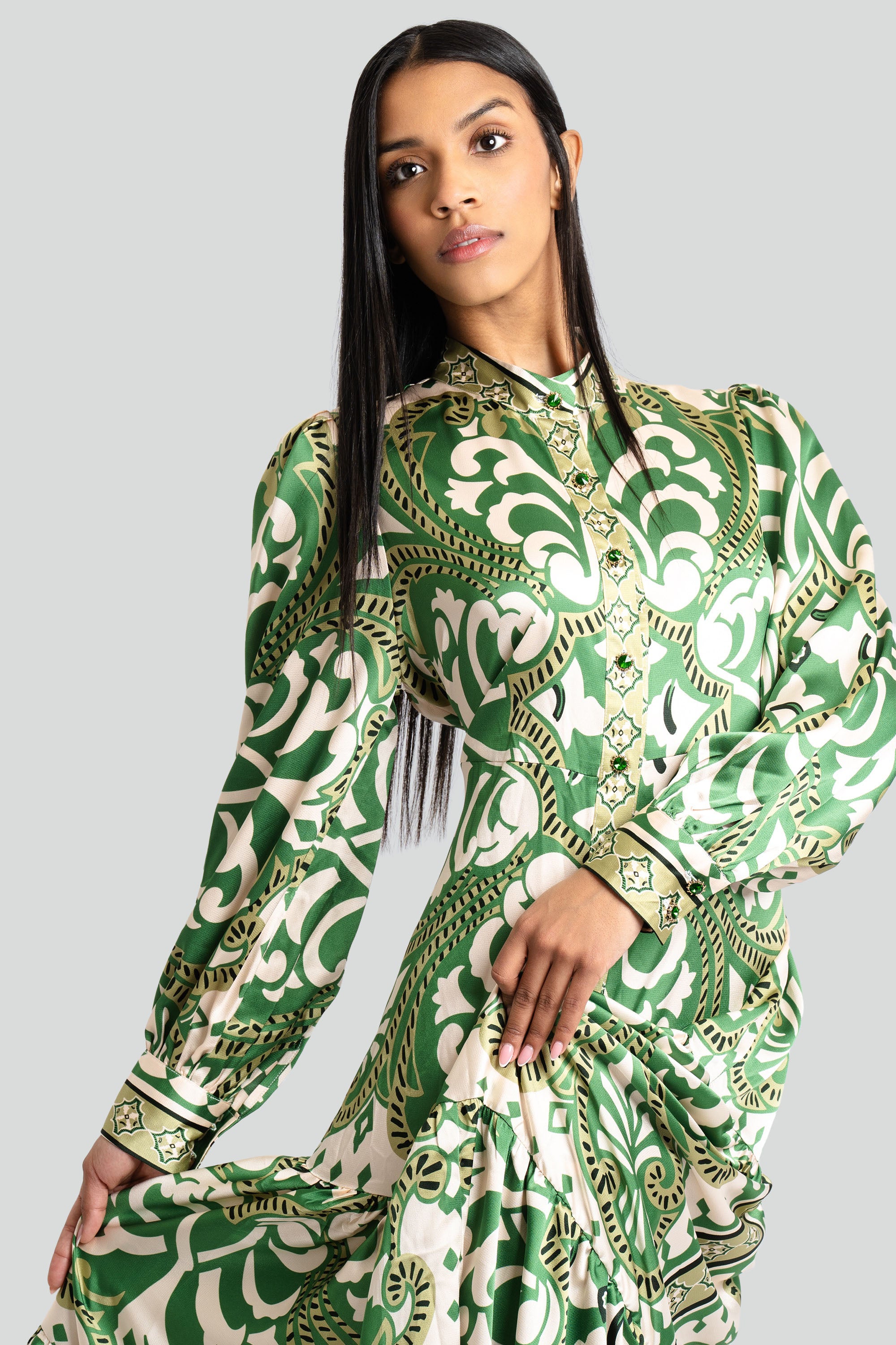 Zuri Baroque Print Dress | Maui X Lolita Zuri Baroque Print Dress | Maui X Lolita